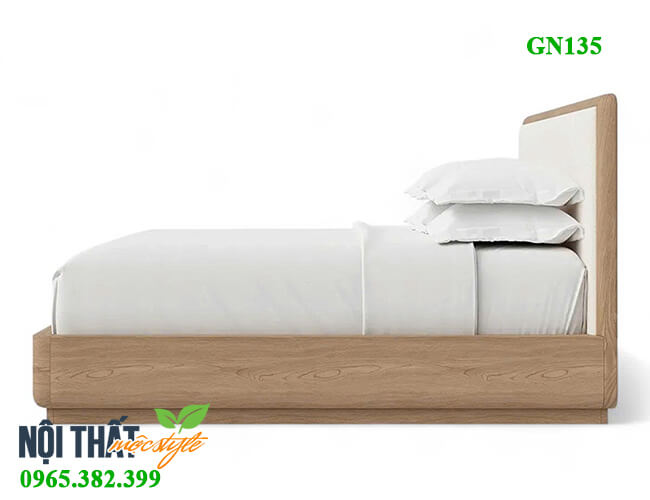 Giường ngủ gỗ sồi nga Gn135 đẹp không góc chết Giường ngủ gỗ sồi nga Gn135 đẹp không góc chết