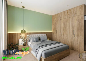 Thiết kế nội thất phòng ngủ master đẹp ấn tượng