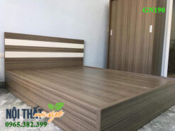 Giường ngủ gỗ công nghiệp GN190 - giá rẻ Hà Nội