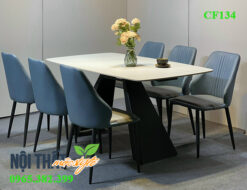 Bộ Sheraton màu xanh ghi mới lạ, bắt mắt