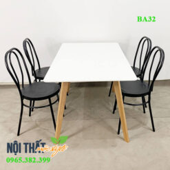 bộ bàn ăn BA32 - ghế thonet