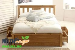 Giường đơn 1m2 - 4 ngăn kéo