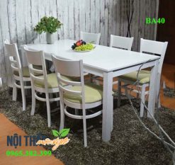 Bộ bàn ăn BA40 - bộ bàn ăn cabin
