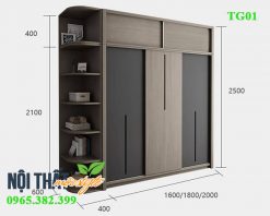 Kích thước của hệ tủ gỗ công nghiệp