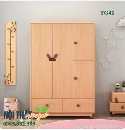 Mầu tủ quần áo 3 cánh hiện đại