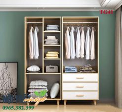 Thiết kế bên trong của hệ tủ quần áo TG41
