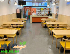 Tông màu vàng chanh làm bừng sáng một khu vực