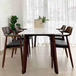 Bộ bàn ăn gỗ sồi BA06