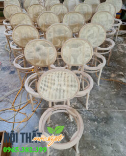 Mẫu ghế Thonet mặt trăng được sản xuất trực tiếp tại xưởng Nội thất Mộc Style