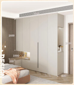 tủ quần áo gỗ công nghiệp hiện đại TG54