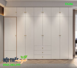 Tủ quần áo TG56- tủ quần áo cánh mở hiện đại với đầy đủ công năng