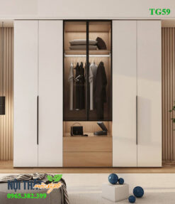 tủ quần áo gỗ công nghiệp TG59