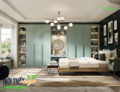 Tủ quần áo kèm bàn trang điểm sang trọng nhất 2024