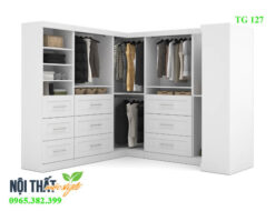 Tủ quần áo chữ L hiện đại lên có 2024
