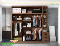 Bố chí không gian tủ quần áo
