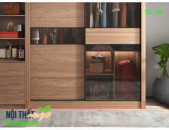 Chi tiết cửa trượt của tủ