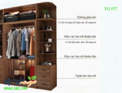 Chi tiết về kệ để đồ của tủ