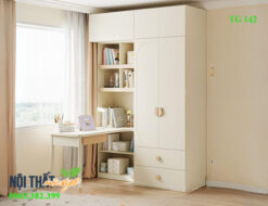Mẫu tủ TG142 kèm bàn