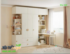 Mẫu tủ không thể thiếu dành cho gia đình có trẻ nhỏ