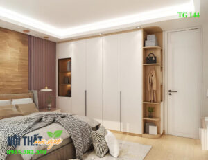 Mẫu tủ quần áo bàn trang điểm