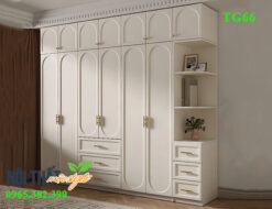 Tủ quần áo phong cách tân cổ điển TG66