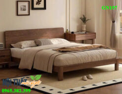 giường ngủ gỗ sồi Gn197