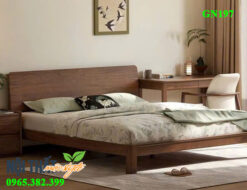 giường ngủ gỗ sồi cao cấp GN197