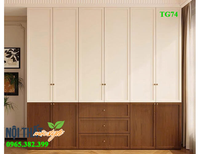 tủ quần áo hiện đại Tg74