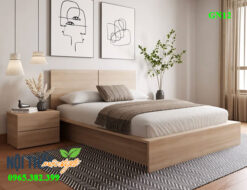 Giường ngủ gỗ công nghiệp Gn12 hiện đại