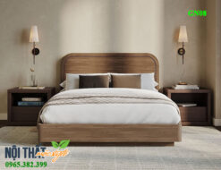 Giường ngủ gỗ công nghiệp hiện đạiGN08