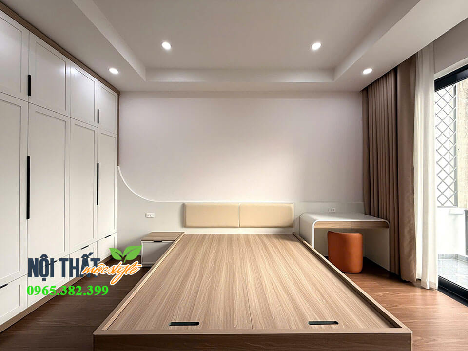 Phòng ngủ 16m2 đẹp cho bạn tham khảo-Nội thất Mộc Style Phòng ngủ 16m2 đẹp cho bạn tham khảo-Nội thất Mộc Style