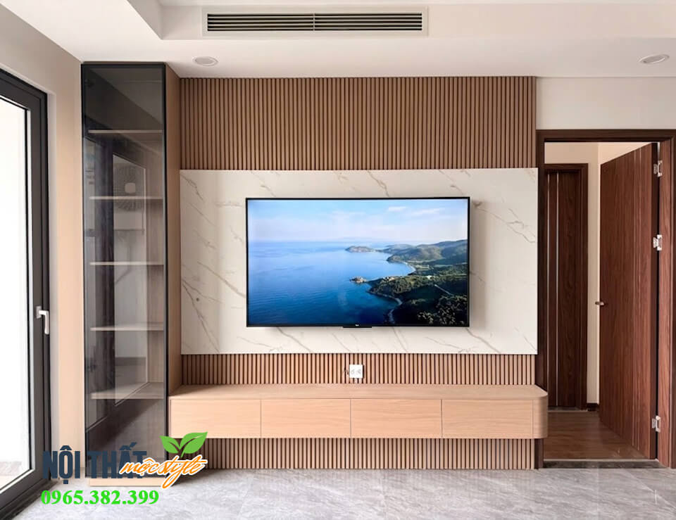 Thi công tủ kệ tivi đẹp-Nội thất Mộc Style Thi công tủ kệ tivi đẹp-Nội thất Mộc Style